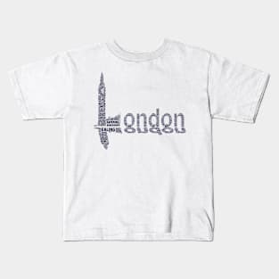 London Places Kids T-Shirt